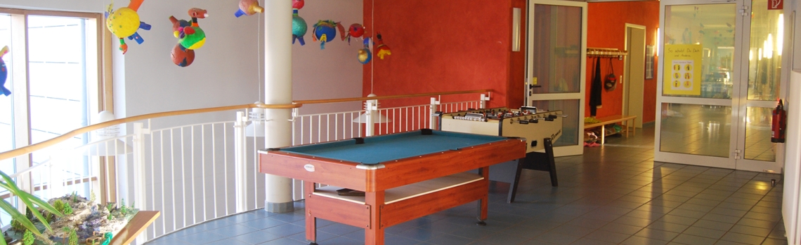 Eingangsbereich der Dominikus Savio Schule in Ebern