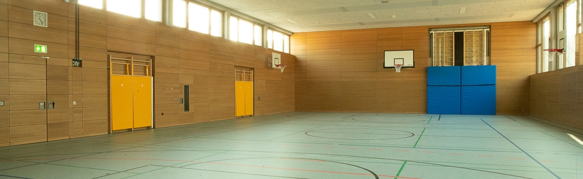 Turnhalle der Dominikus Savio Schule in Pfaffendorf