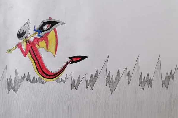 Zeichnung Drache