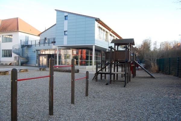 Pausenhof der Dominikus Savio Schule Ebern